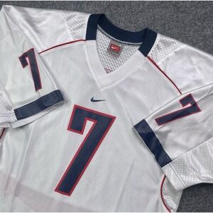 VINTAGE NIKE ARIZONA WILDCATS #7 White Football Jersey Men's Size S